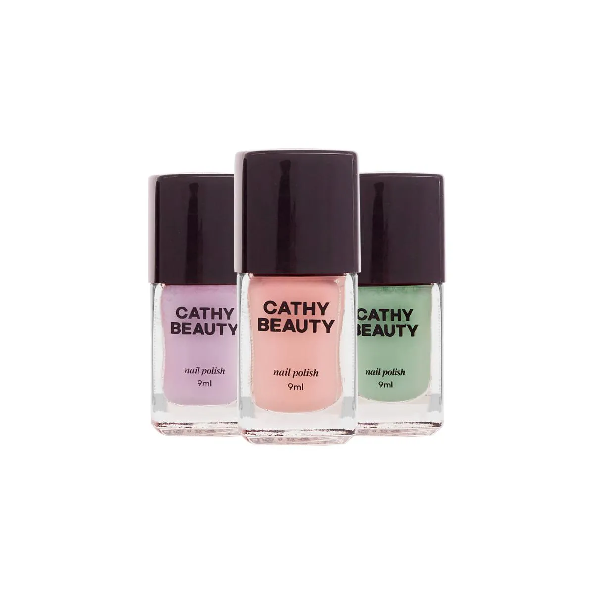 KIT ESMALTE VEGANO CATHY BEAUTY PORTUGAL LOVERS TRIO