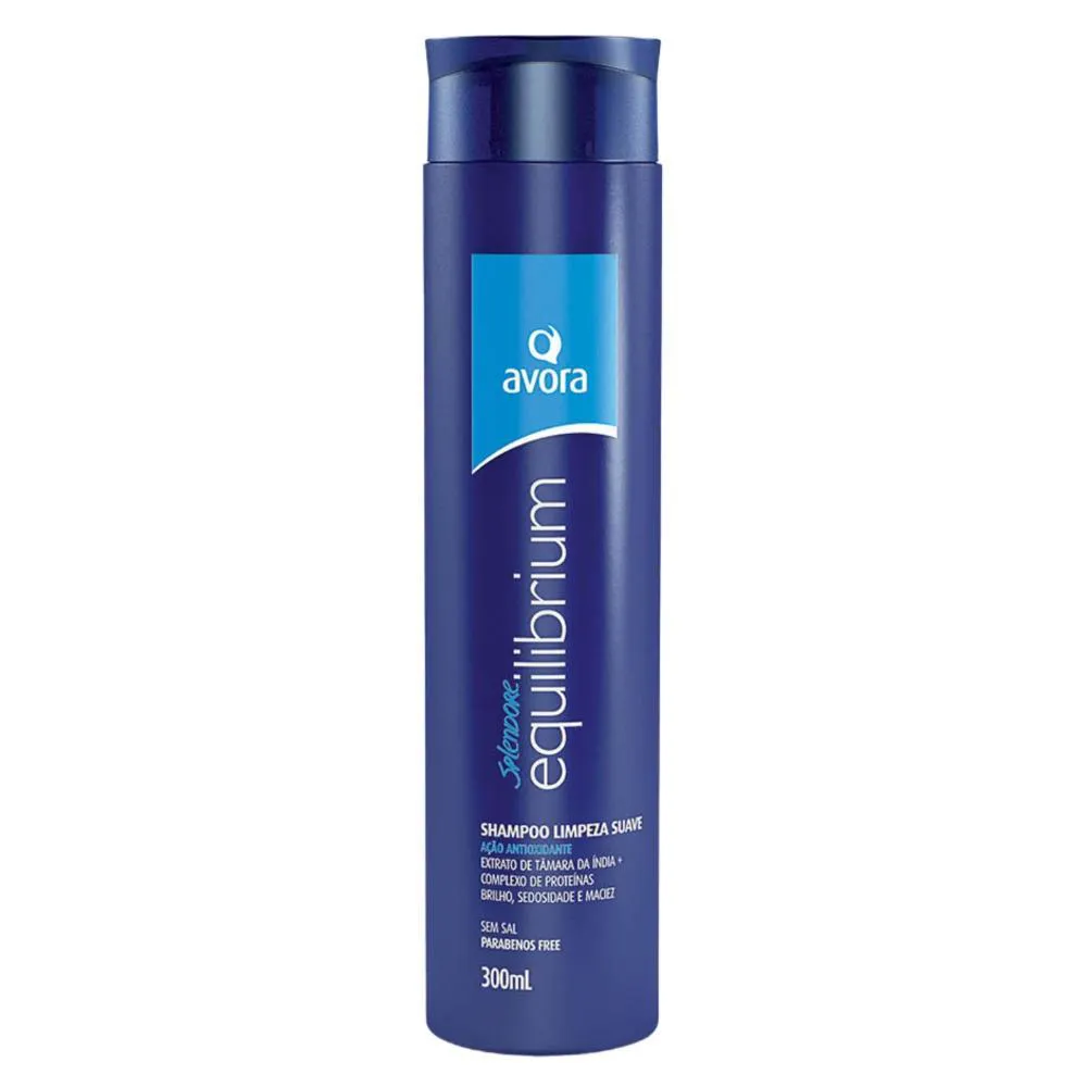 Shampoo Avora Splendore Equilibrium Limpeza Suave 300ml