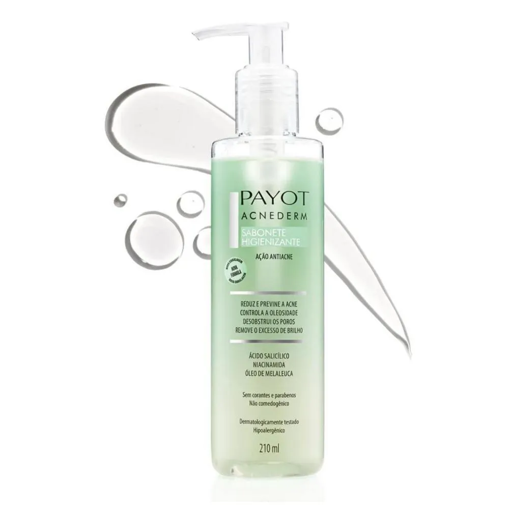 SABONETE HIGIENIZANTE PAYOT ACNEDERM 210ML