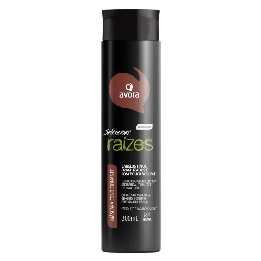 MáSCARA CONDICIONANTE AVORA SPLENDORE RAíZES 300ML