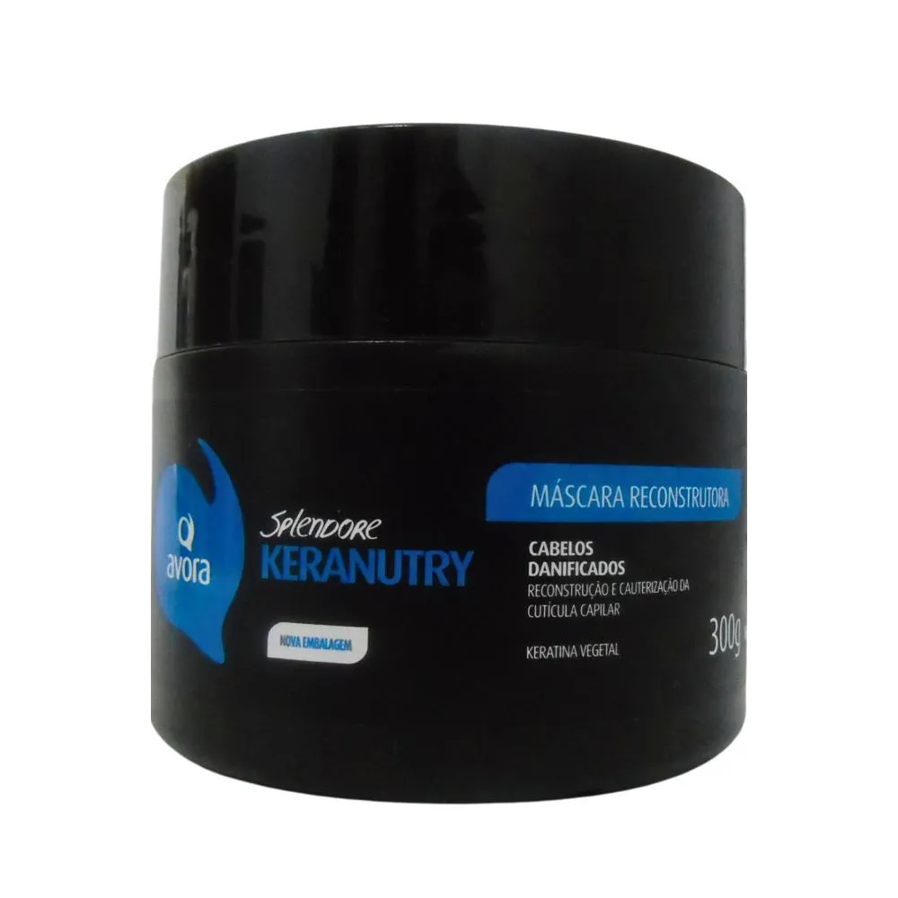 MáSCARA RECONSTRUTORA AVORA SPLENDORE KERANUTRY 300G