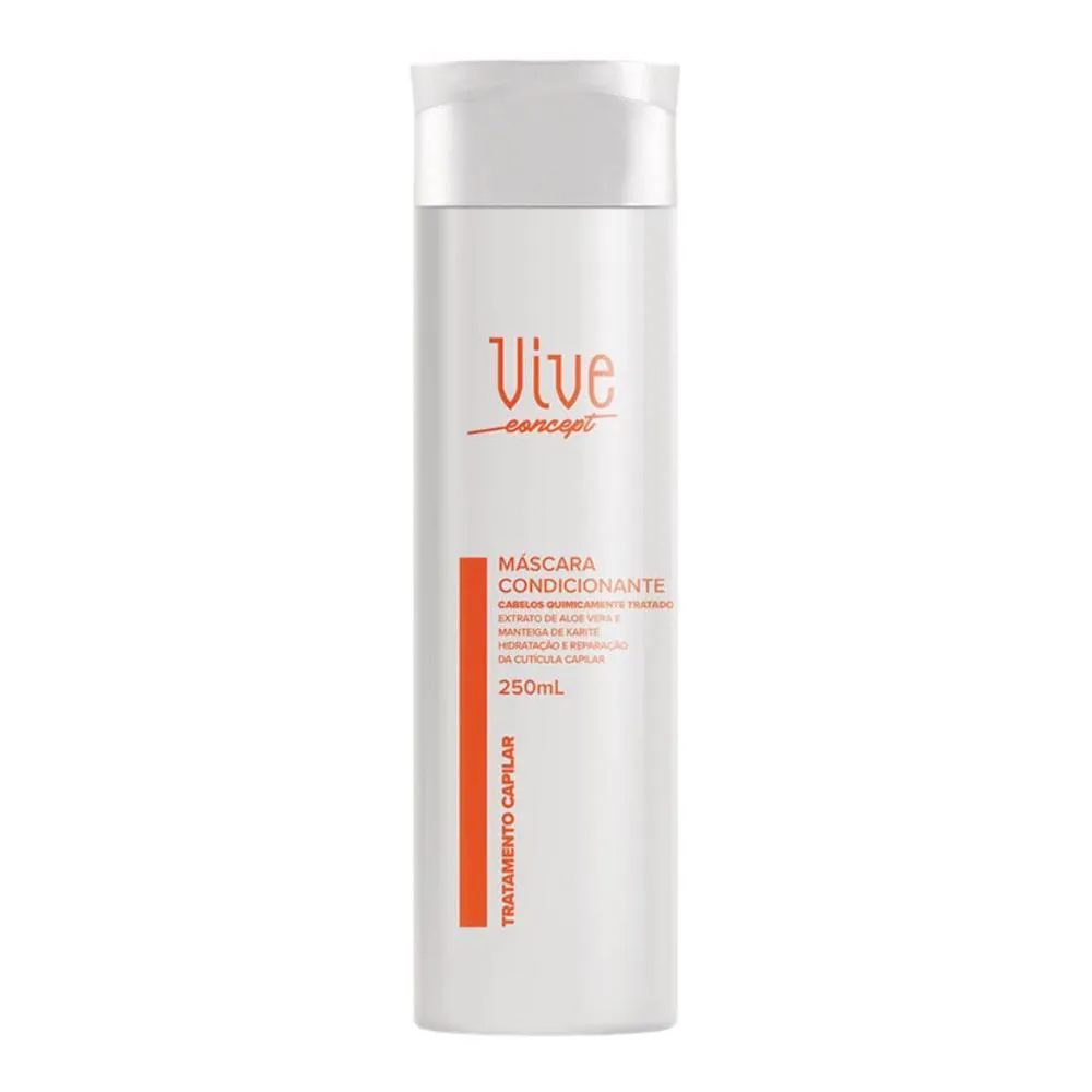 MáSCARA CONDICIONANTE CABELOS QUIMICAMENTE TRATADO AVORA VIVE CONCEPT 250ML
