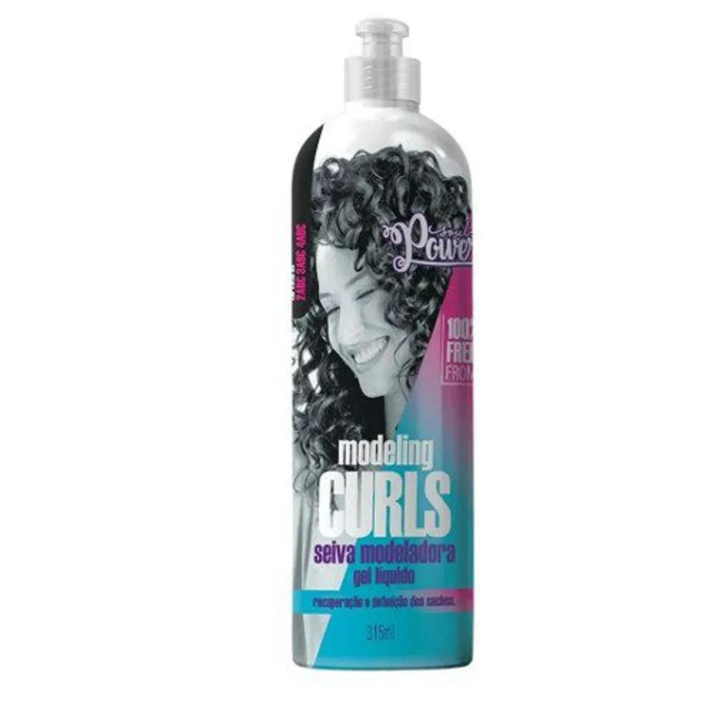 GEL LIQUIDO SOUL POWER MODELING CURLS SEIVA MODELADORA 315ML
