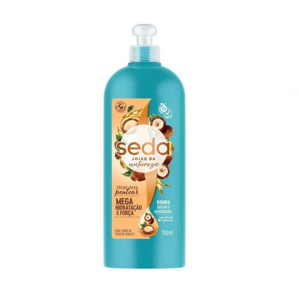 CREME PENT SEDA 700ML BOMBA ARGAN