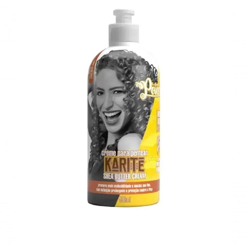 CREME PARA PENTEAR KARITé SHEA BUTTER CREAM SOUL POWER - 500M