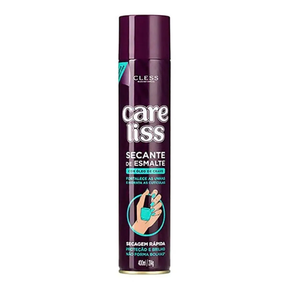 SECANTE ESMALTE CARE LISS 400ML OLEO CRAVO