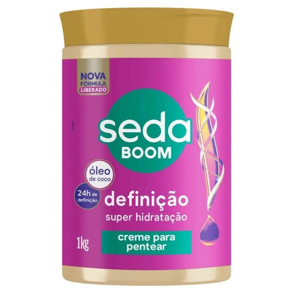 CREME DE PENTEAR SEDA BOOM DEFINICAO 1KG
