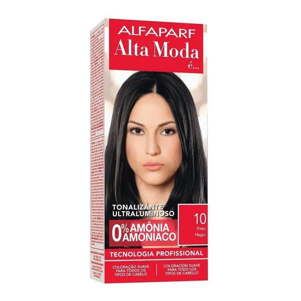 TONALIZANTE ALTA MODA KIT 1.0 PRET NAT