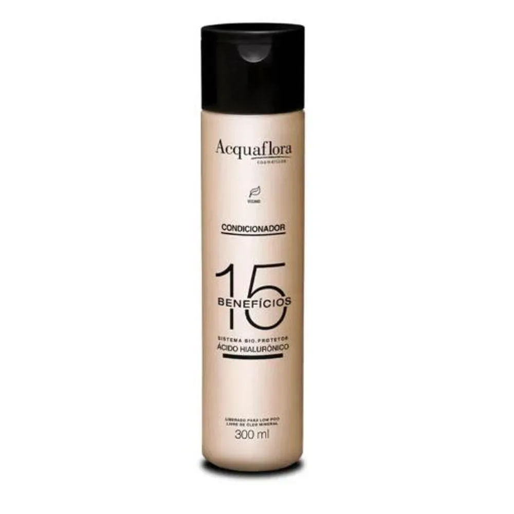 CONDICIONADOR ACQUAFLORA 15 BENEFíCIOS 300ML