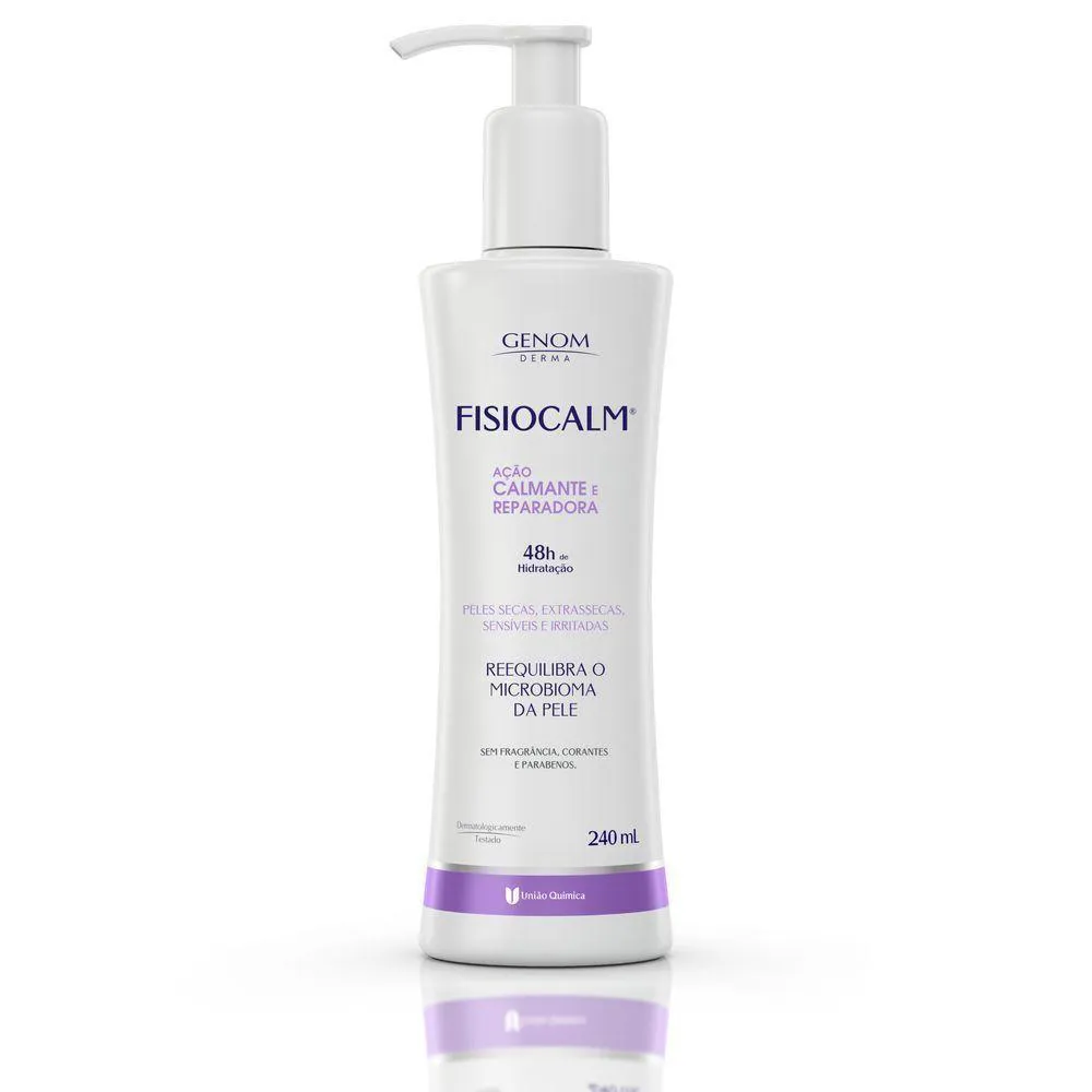LOçãO HIDRATANTE FISIOCALM ROSTO E CORPO 240ML