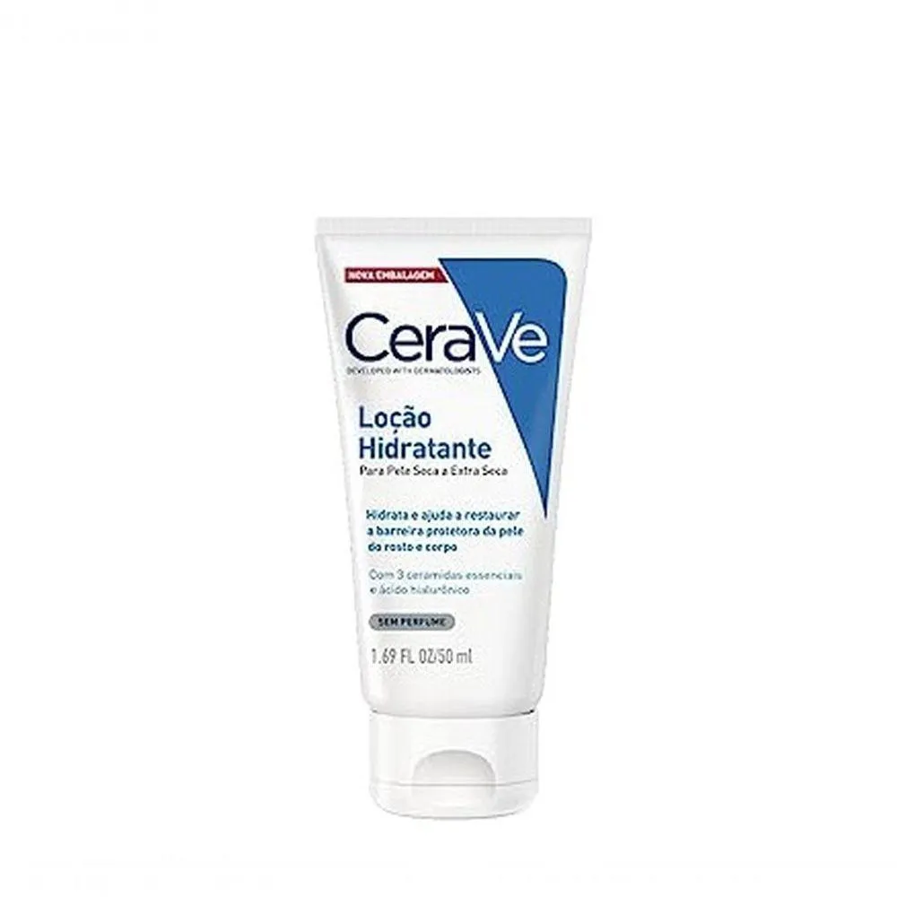 LOçãO HIDRATANTE CERAVE SEM PERFUME COM 50ML
