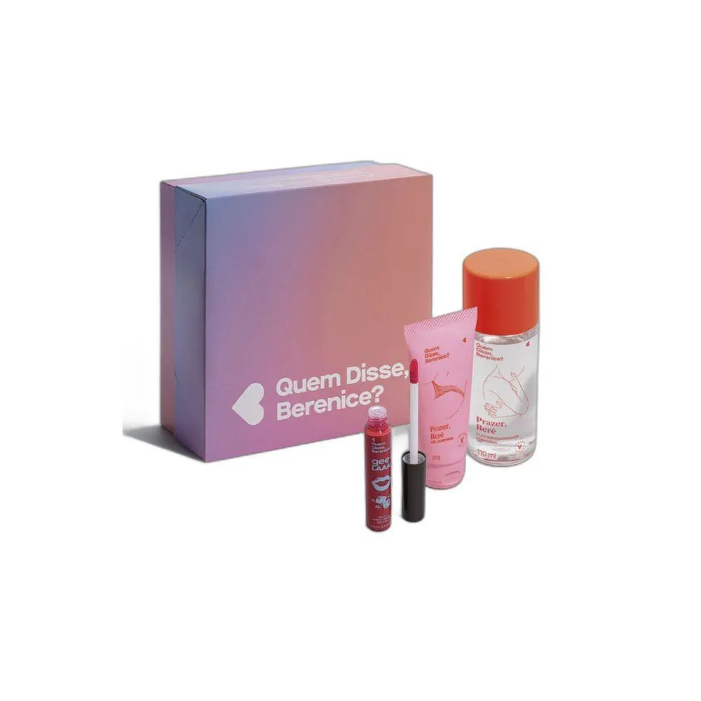 COMBO BALM LíQUIDO ROSA 4,6ML + ÓLEO MASSAGEADOR CORPORAL 110ML + GEL CORPORAL 20ML