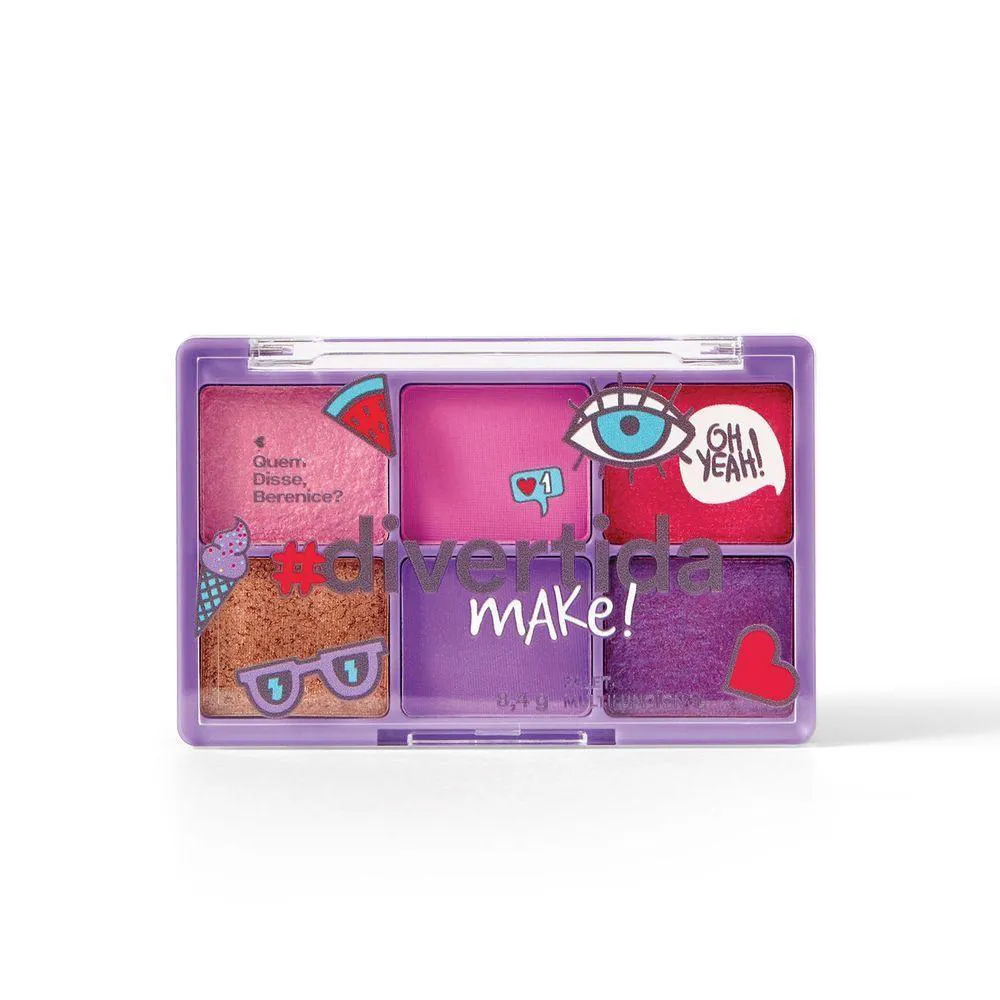 QDB DIVERTIDA MAKE! PALETTE MULTIFUNCIONAL 8,4G