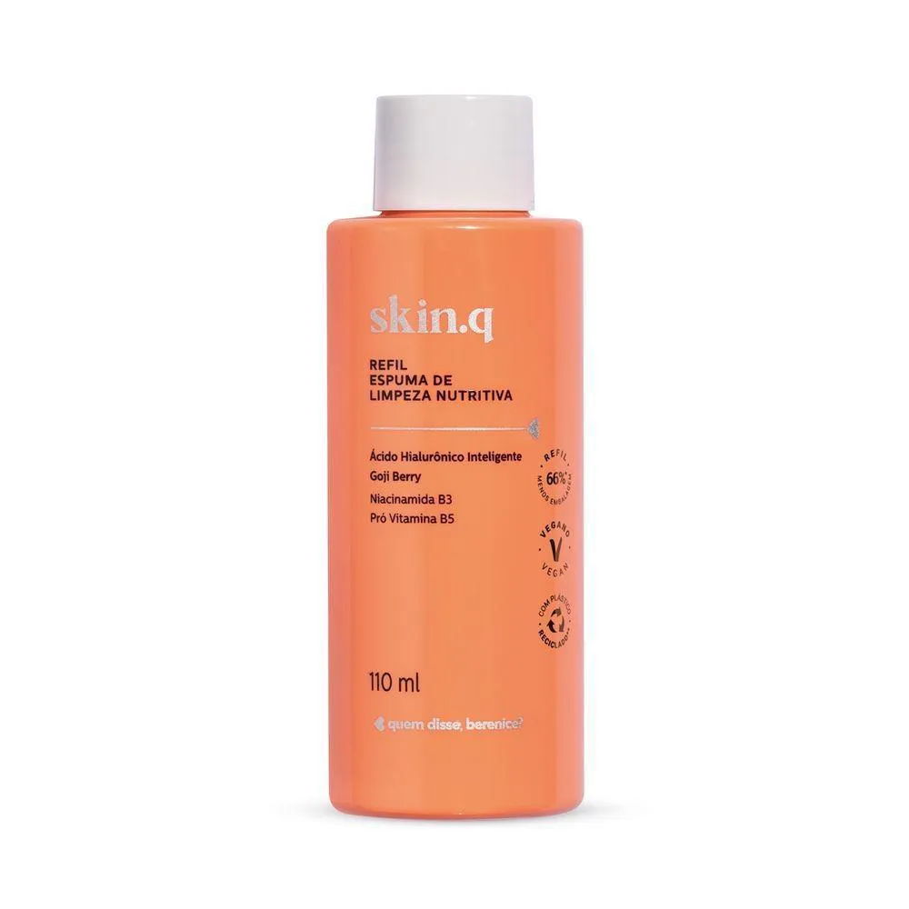 QUEM DISSE, BERENICE? SKIN.Q REFIL ESPUMA DE LIMPEZA 110ML