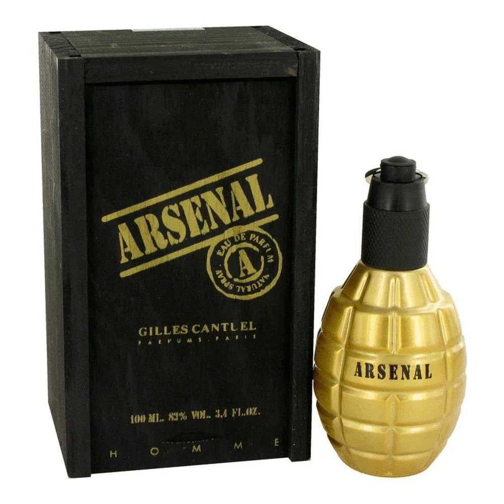 Arsenal Gold Gilles Cantuel Eau de Parfum 100ml - Perfume Masculino