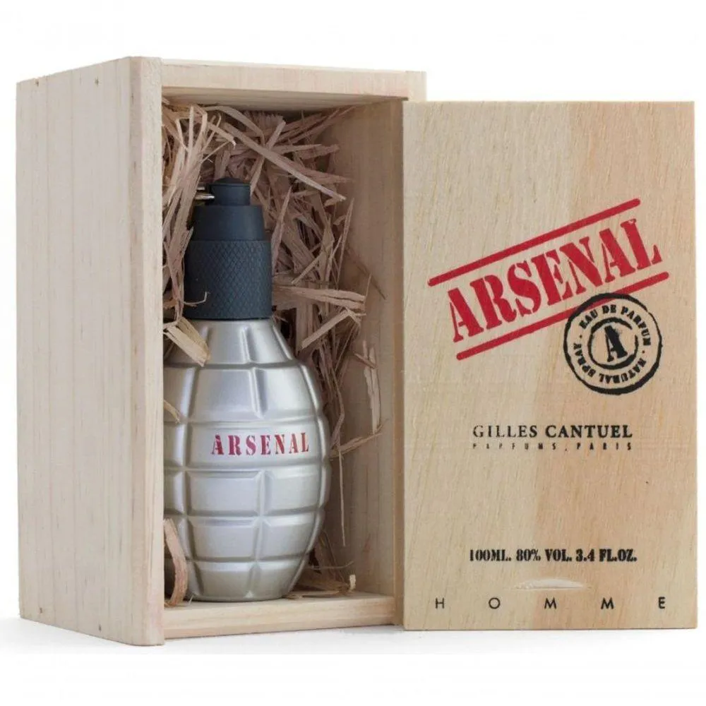Arsenal Grey Gilles Cantuel Eau de Parfum 100ml - Perfume Masculino