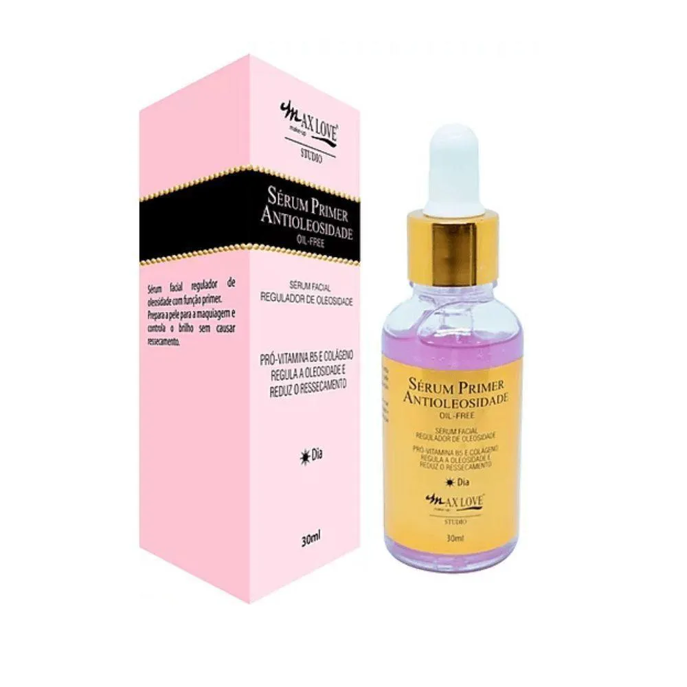 SéRUM PRIMER ANTIOLEOSIDADE MAX LOVE úNICO
