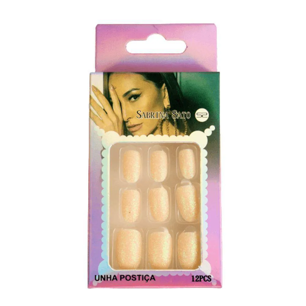 UNHA POSTIçA PINTADA SABRINA SATO 6