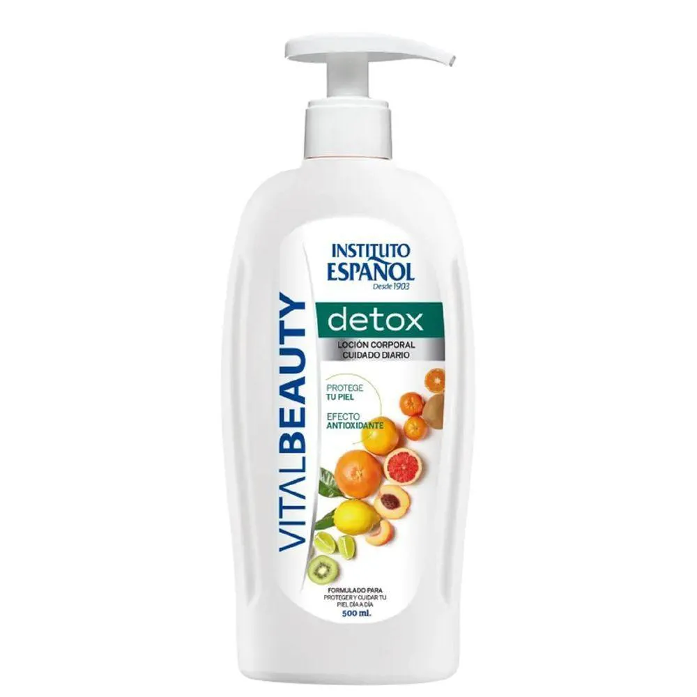 INSTITUTO ESPAñOL VITAL BEAUTY DETOX LOçãO HIDRATANTE CORPORAL 500ML