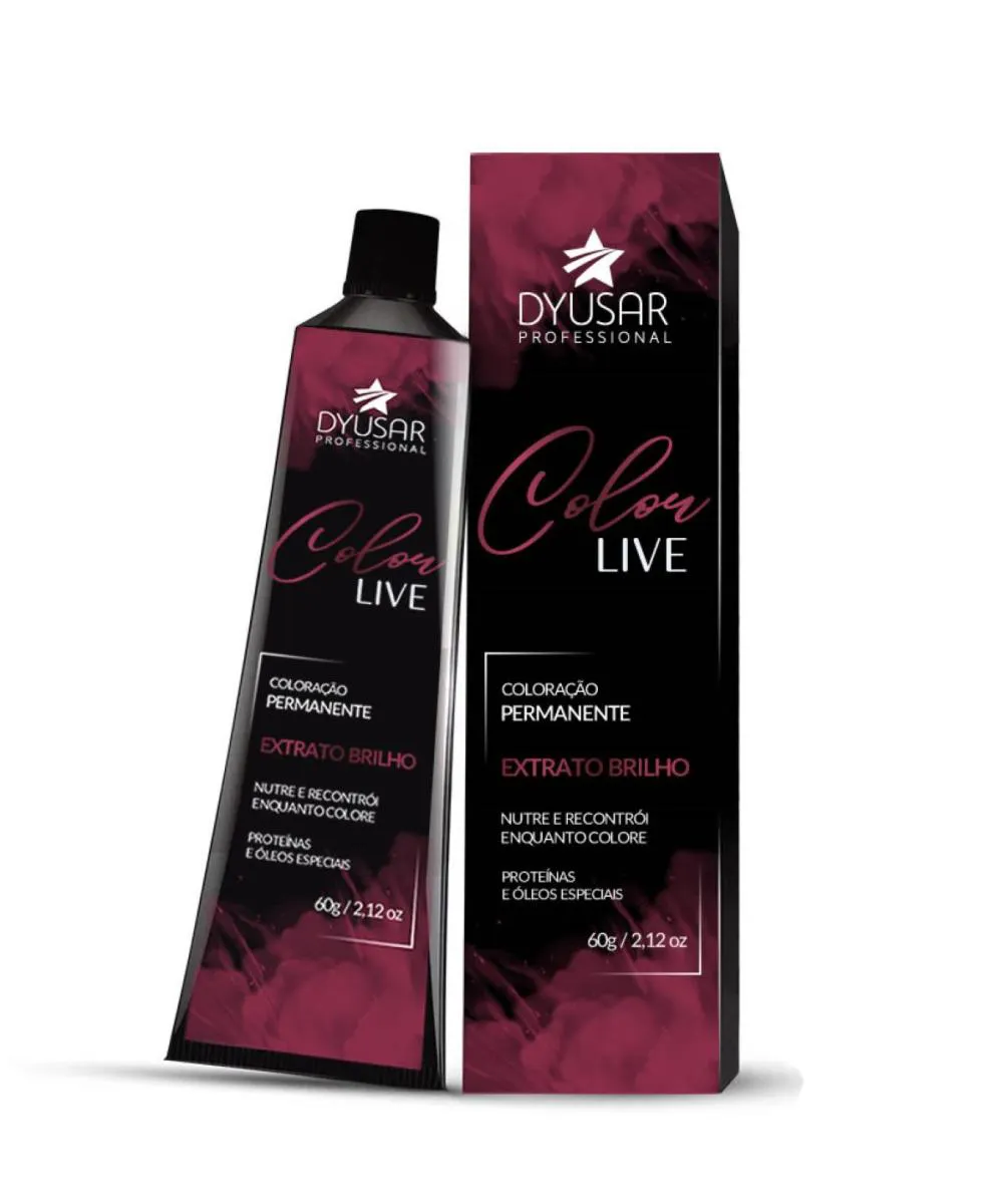 COLORAçãO PERMANENTE COLOR LIVE 4.0 DA DYUSAR COSMéTICOS