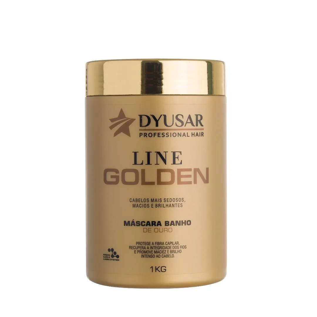 MáSCARA DE HIDRATAçãO OURO DYUSAR COSMéTICOS 1 KG