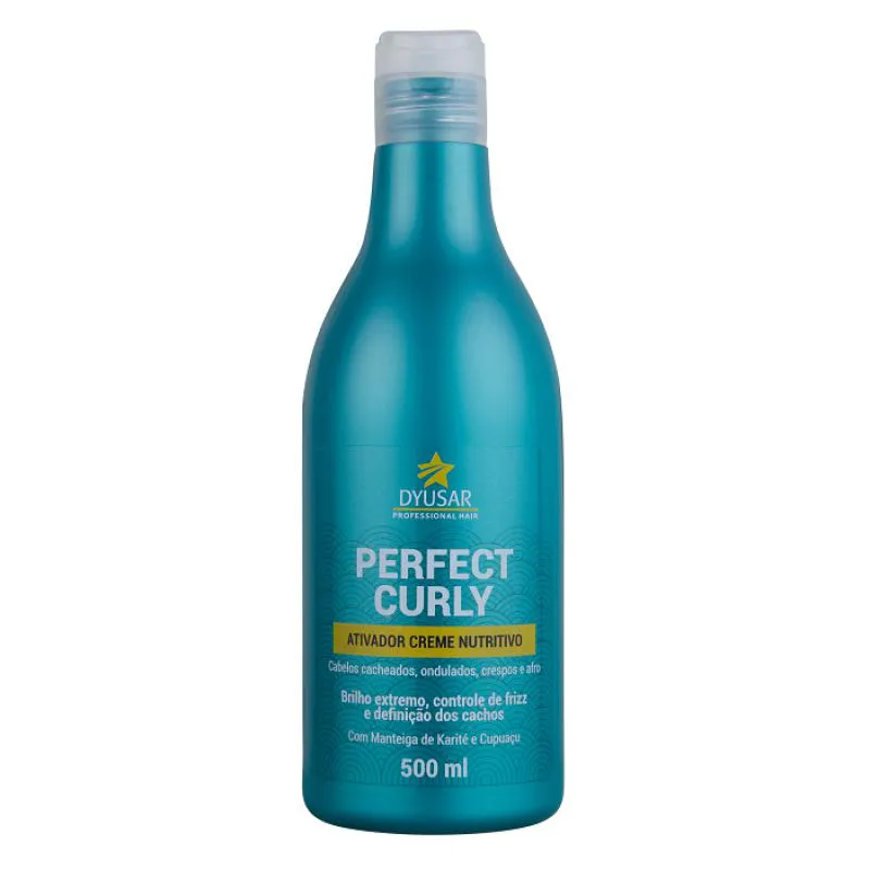 ATIVADOR  DE CACHOS CREME NUTRITIVO  PERFECT CURLY DYUSAR