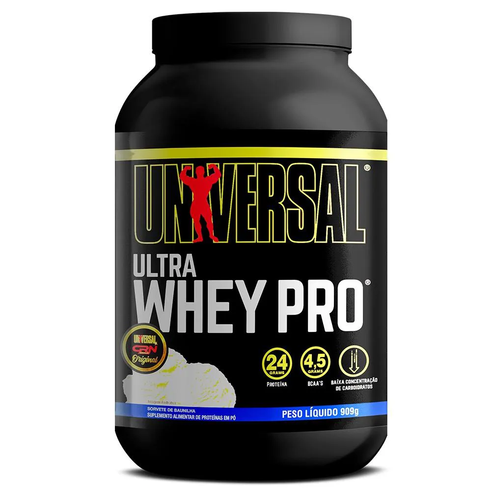 WHEY ULTRA WHEY PRO 900G - UNIVERSAL NUTRITION Ultra Whey PRO Universal 909g Baunilha