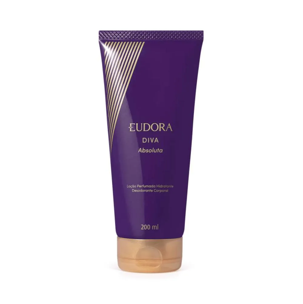 LOçãO HIDRATANTE DESODORANTE COLôNIA CORPORAL DIVA ABSOLUTA 200ML
