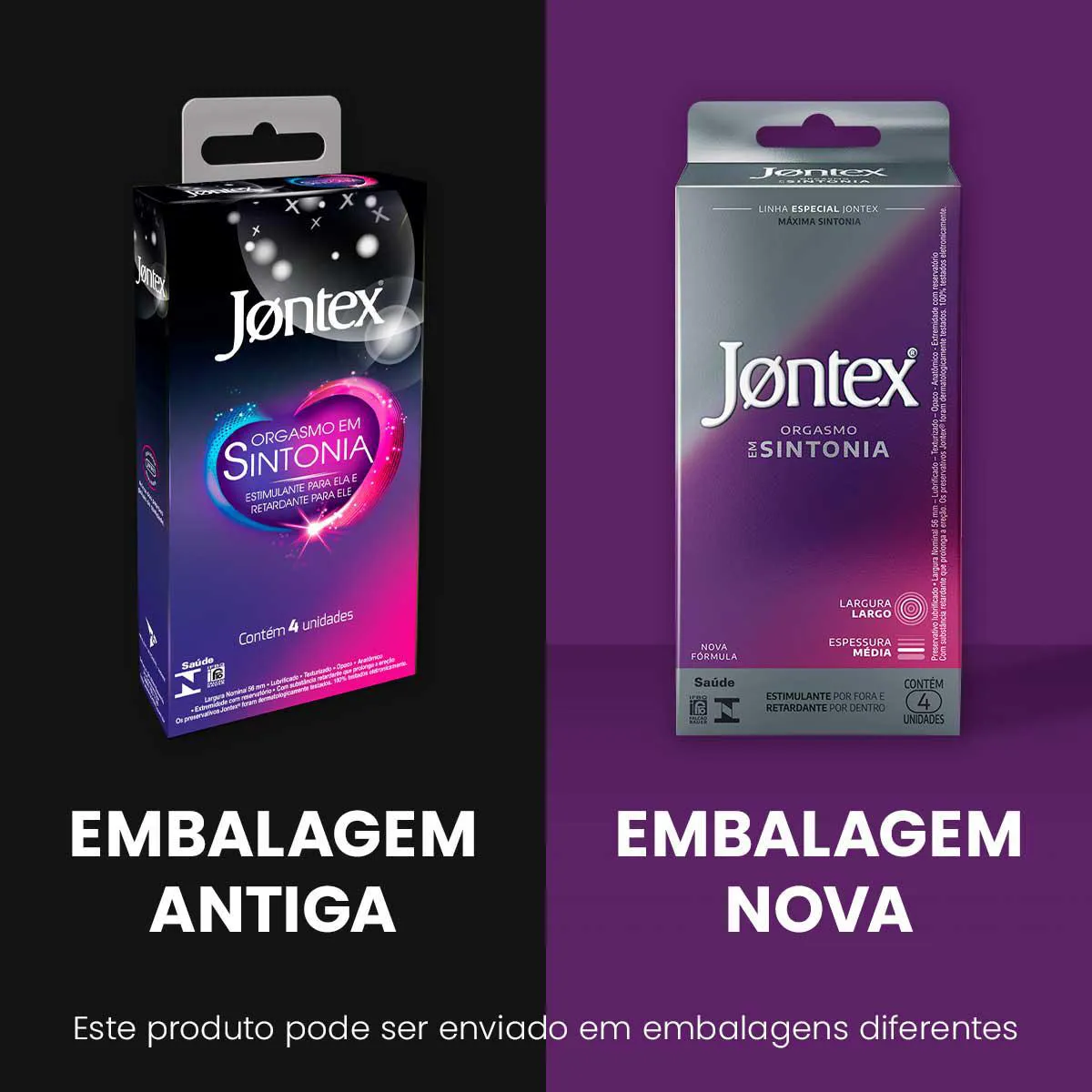 Camisinha Jontex Orgasmo em Sintonia - Promoção | Drogasil