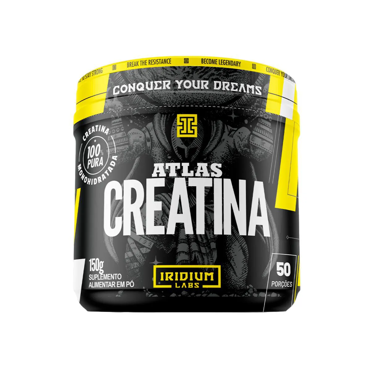 Creatina em Pó Iridium Labs Creatina Atlas 300g