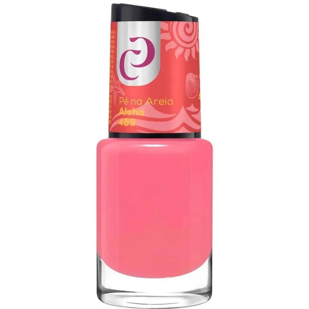 ESMALTE CORA PE NA AREIA ALOHA (489) 10ML