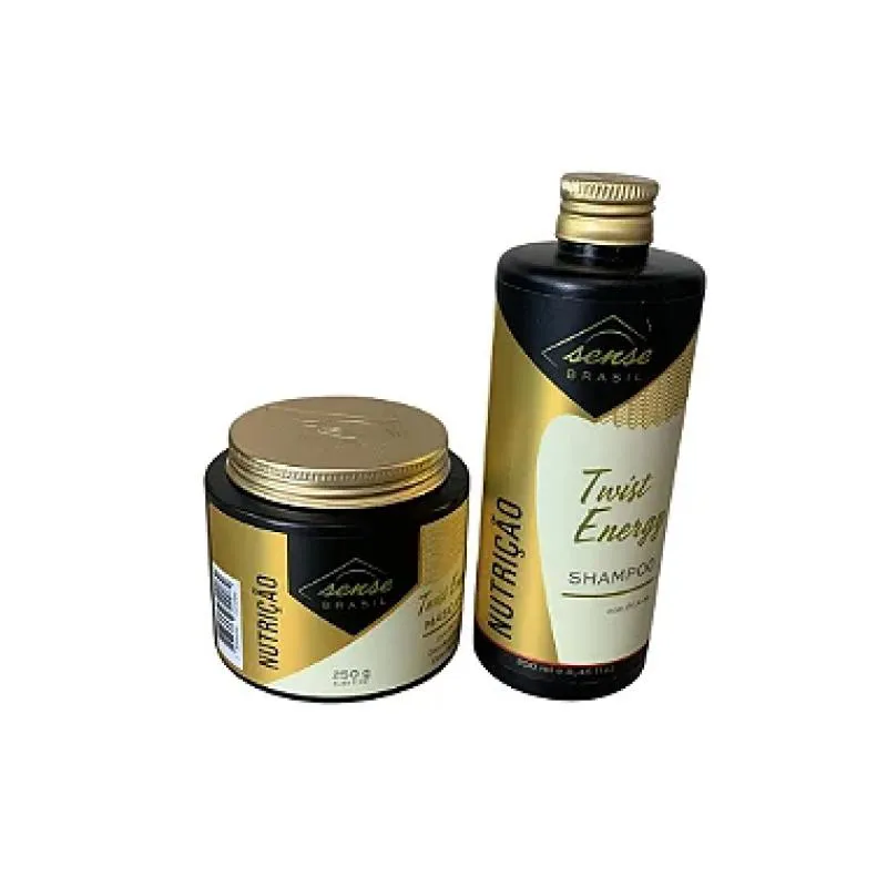 KIT  SENSE  BRASIL TWIST ENERGY (SHAMPOO 250ML + MáSCARA 250GR )