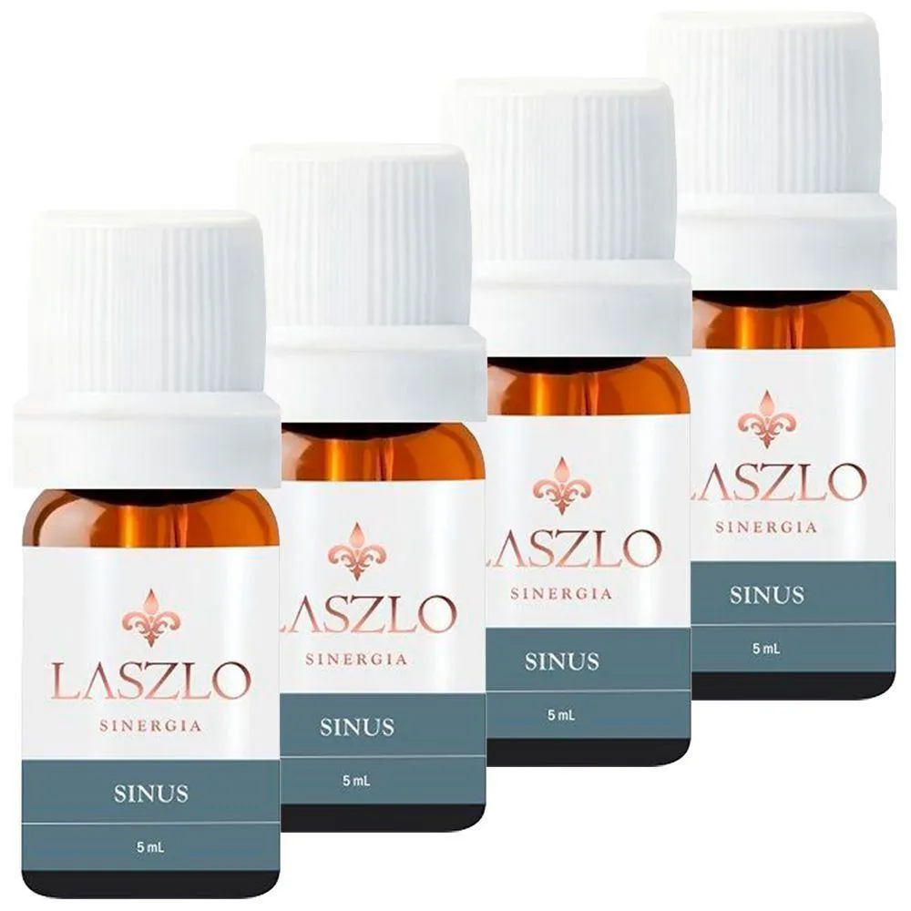 KIT 4X SINERGIA SINUS 5ML LASZLO