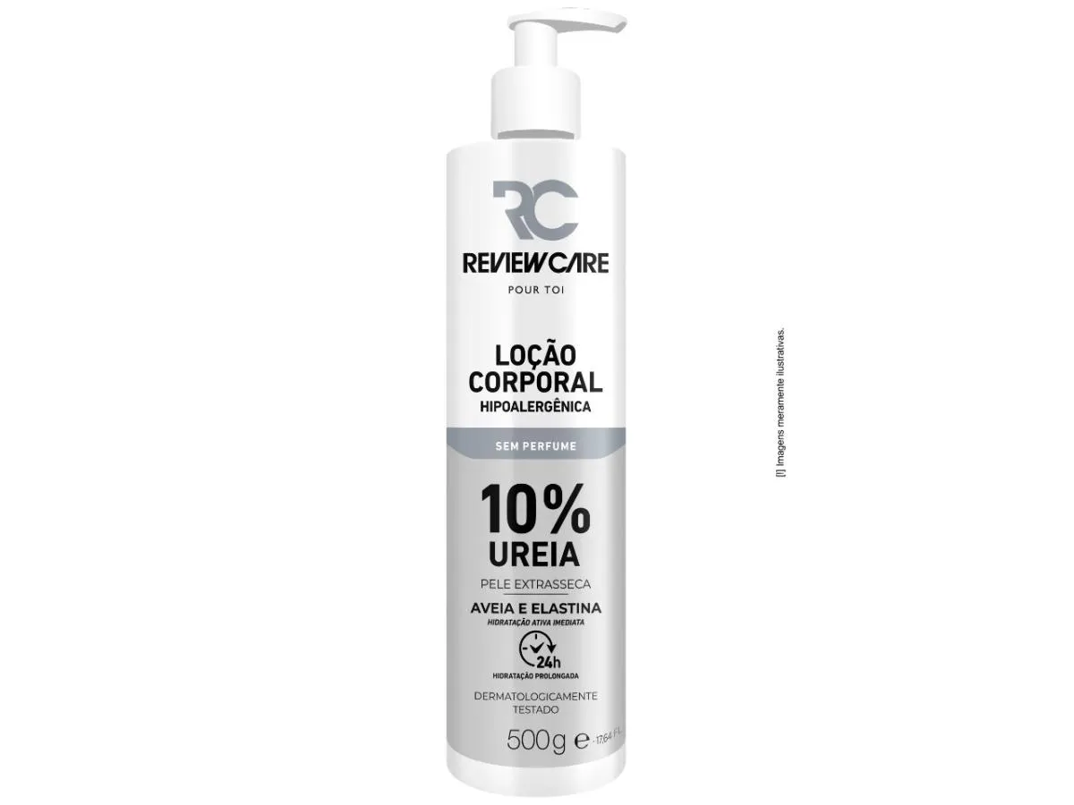 LOçãO HIDRATANTE CORPORAL PELE SECA 10% UREIA SEM PERFUME 500ML REVIEW CARE