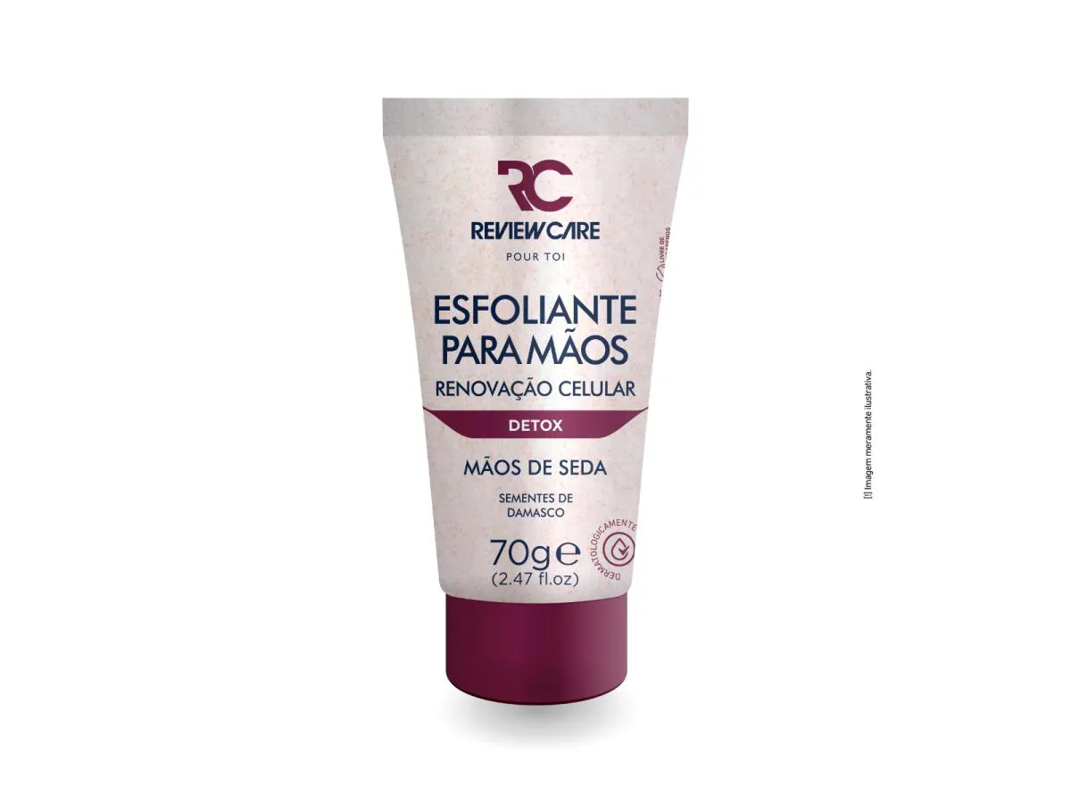 CREME HIDRATANTE ESFOLIANTE PARA AS MãOS DE SEDA DETOX 70G REVIEW CARE