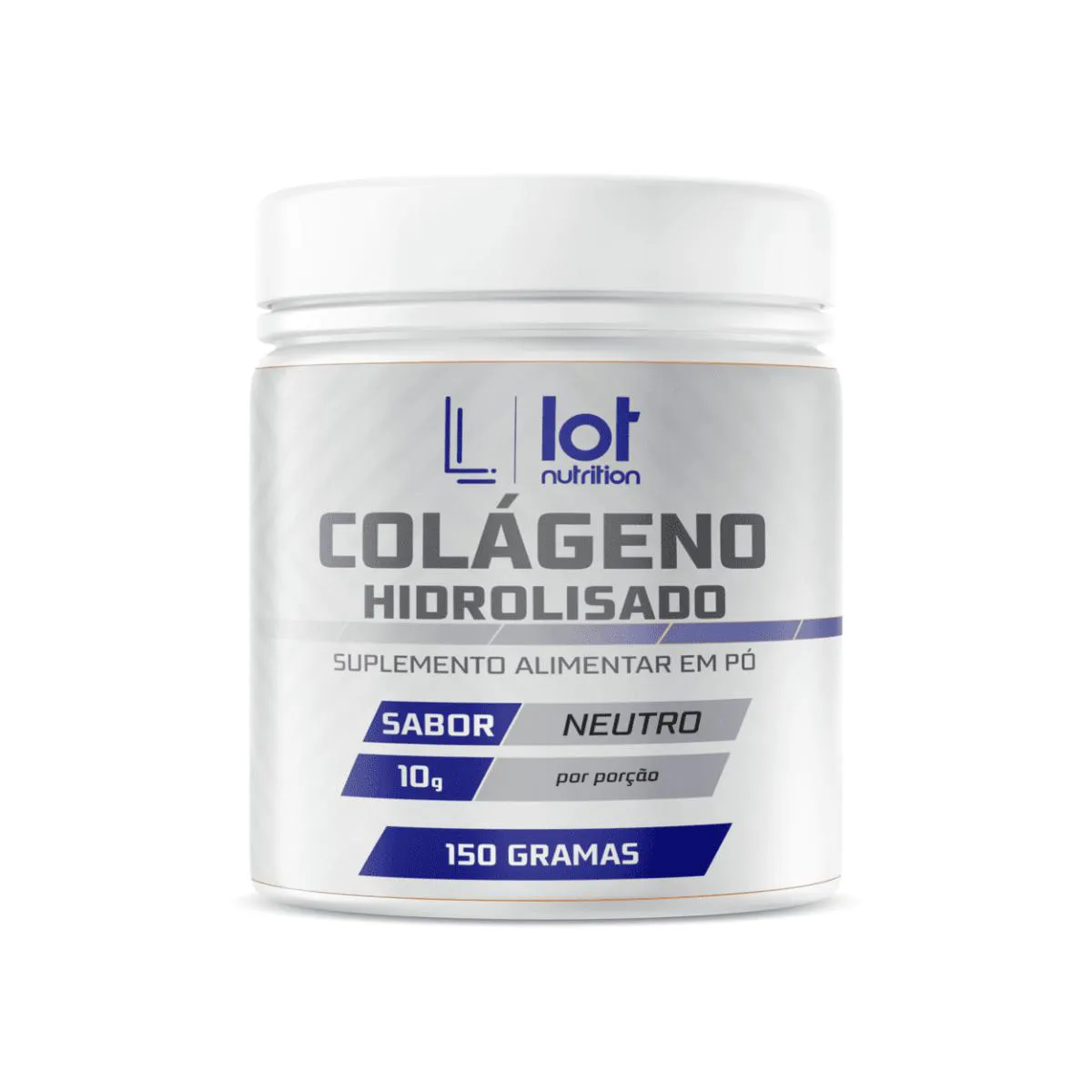 COLáGENO HIDROLISADO 150G LOT NUTRITION SABOR NEUTRO