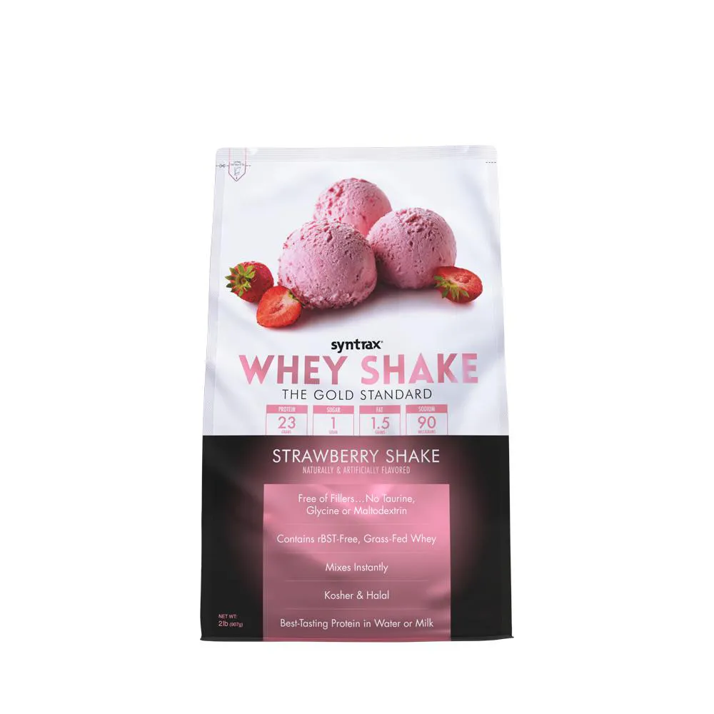 WHEY SHAKE (2LB) STRAWBERRY SYNTRAX