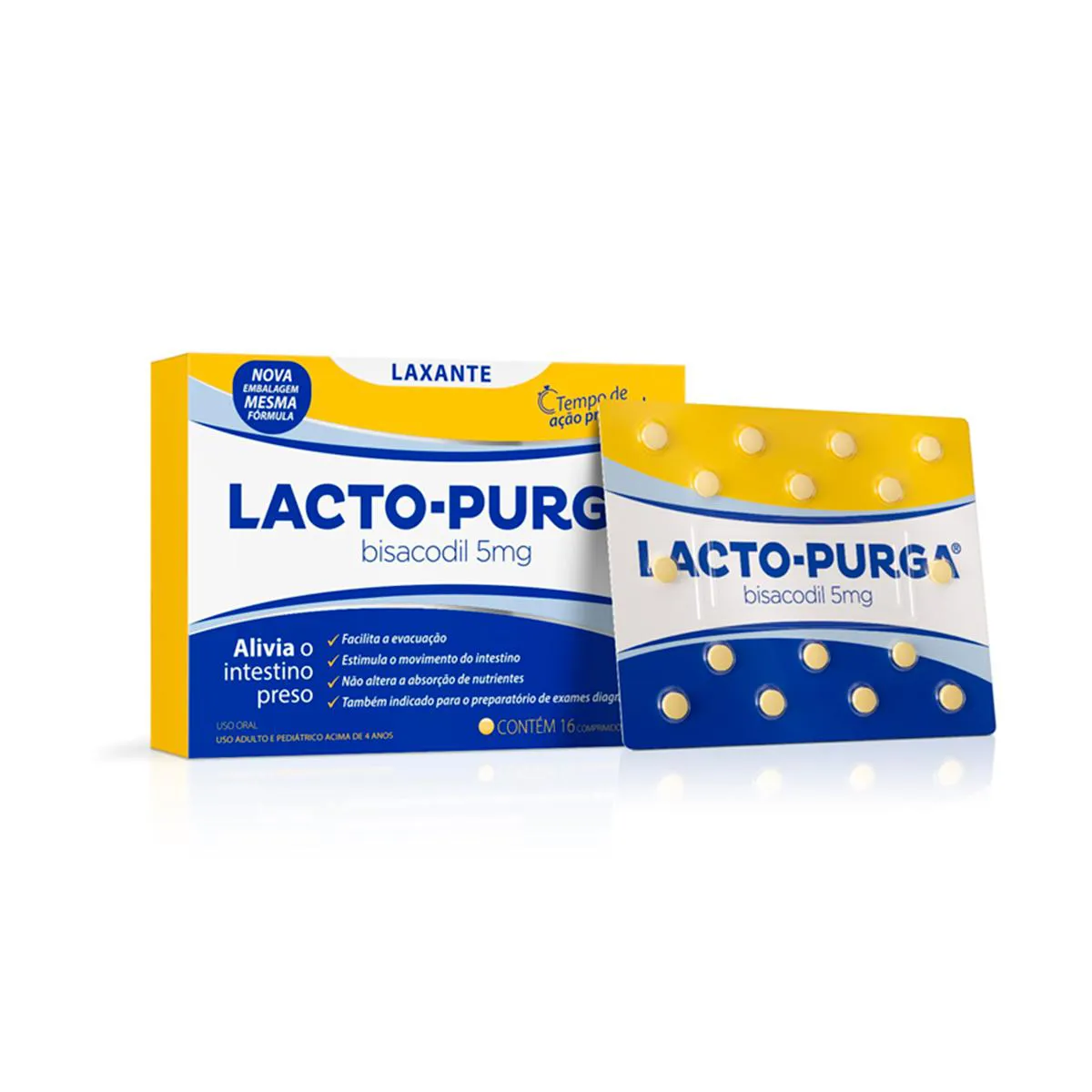 Lacto-Purga 5mg 16 comprimidos