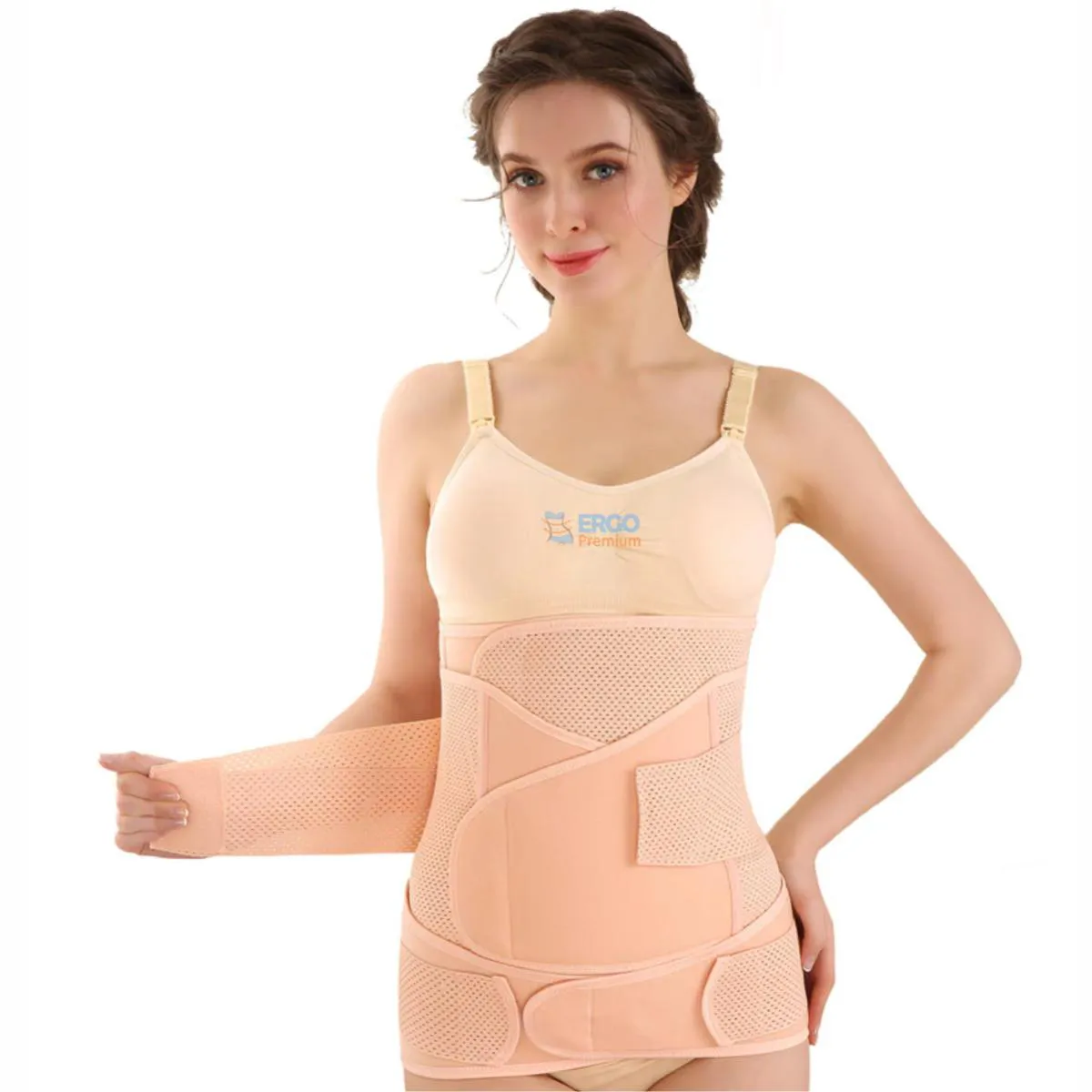 CINTA PóS PARTO PARA CESáREA PLUS SIZE KIT COMPLETO ORIGINAL XXG