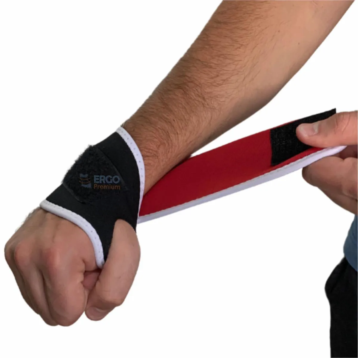 MUNHEQUEIRA TENSOR COM VELCRO E DEDAL PARA L.E.R ORIGINAL