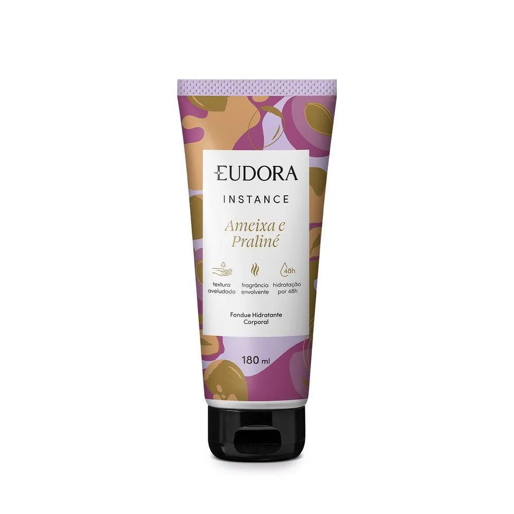 EUDORA INSTANCE AMEIXA E PRALINé FONDUE CORPORAL 180ML