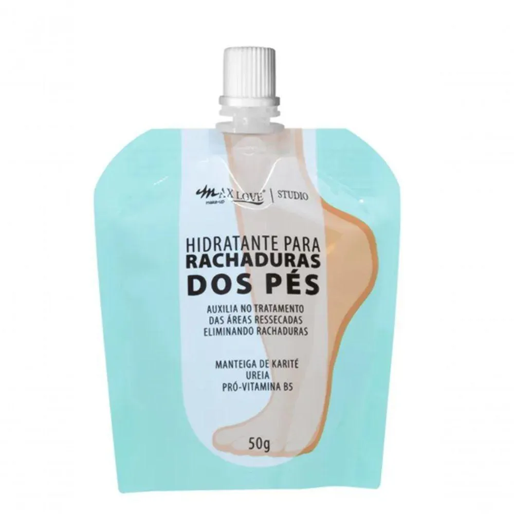 HIDRATANTE PARA RACHADURAS DOS PéS, 50G, MAX LOVE