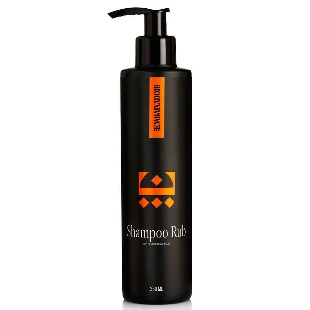 SHAMPOO RUB PARA CABELO MASCULINO EMBAIXADOR 250ML