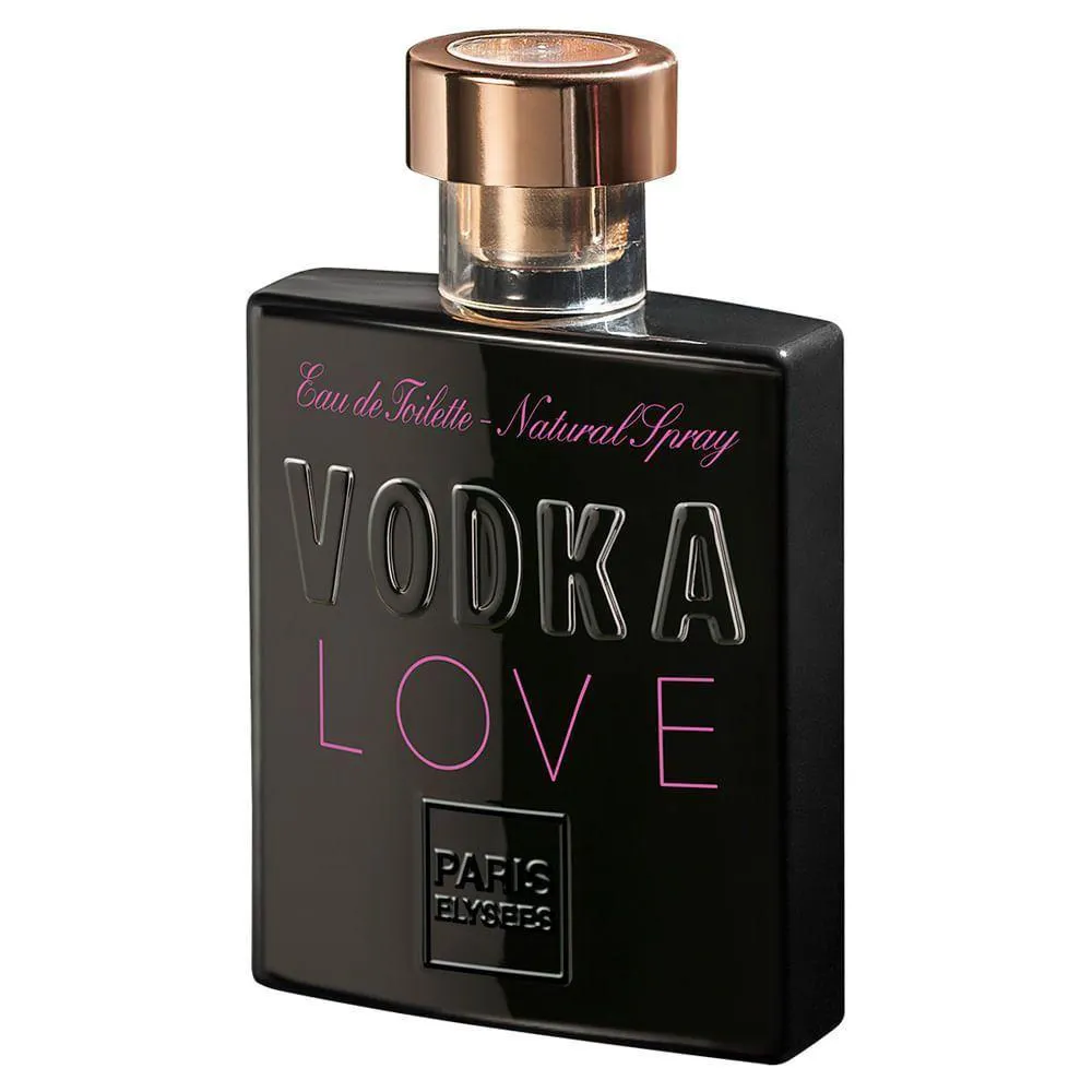 VODKA LOVE PARIS ELYSEES - PERFUME FEMININO - EAU DE TOILETTE - 100ML