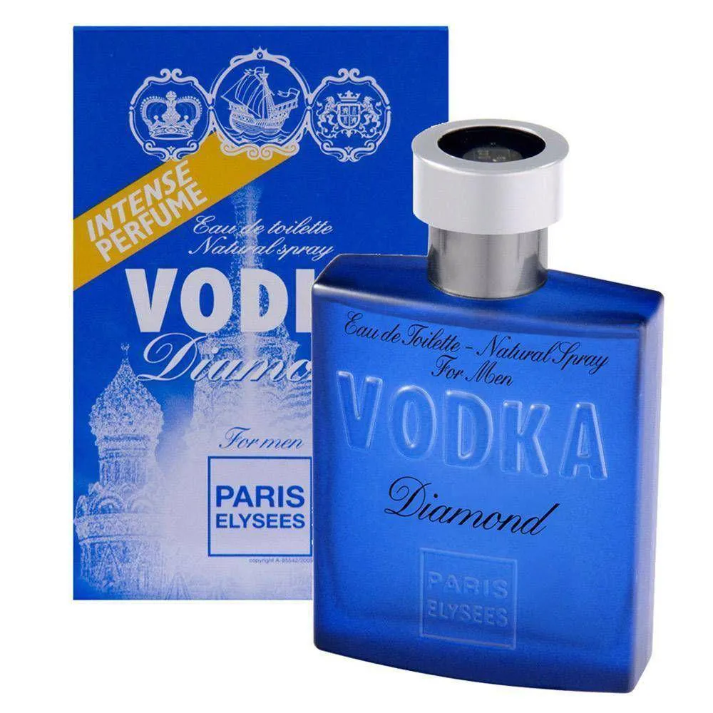 VODKA DIAMOND PARIS ELYSEES - PERFUME MASCULINO - EAU DE TOILETTE - 100ML