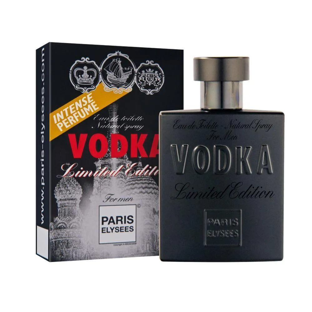 VODKA LIMITED EDITION PARIS ELYSEES MASCULINO EDT 100ML