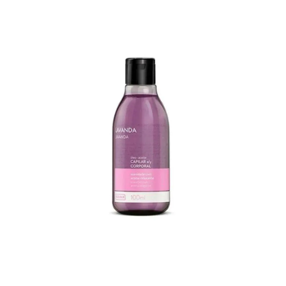 ÓLEO CAPILAR E CORPORAL FARMAX 100ML FRAGRANCIA:LAVANDA