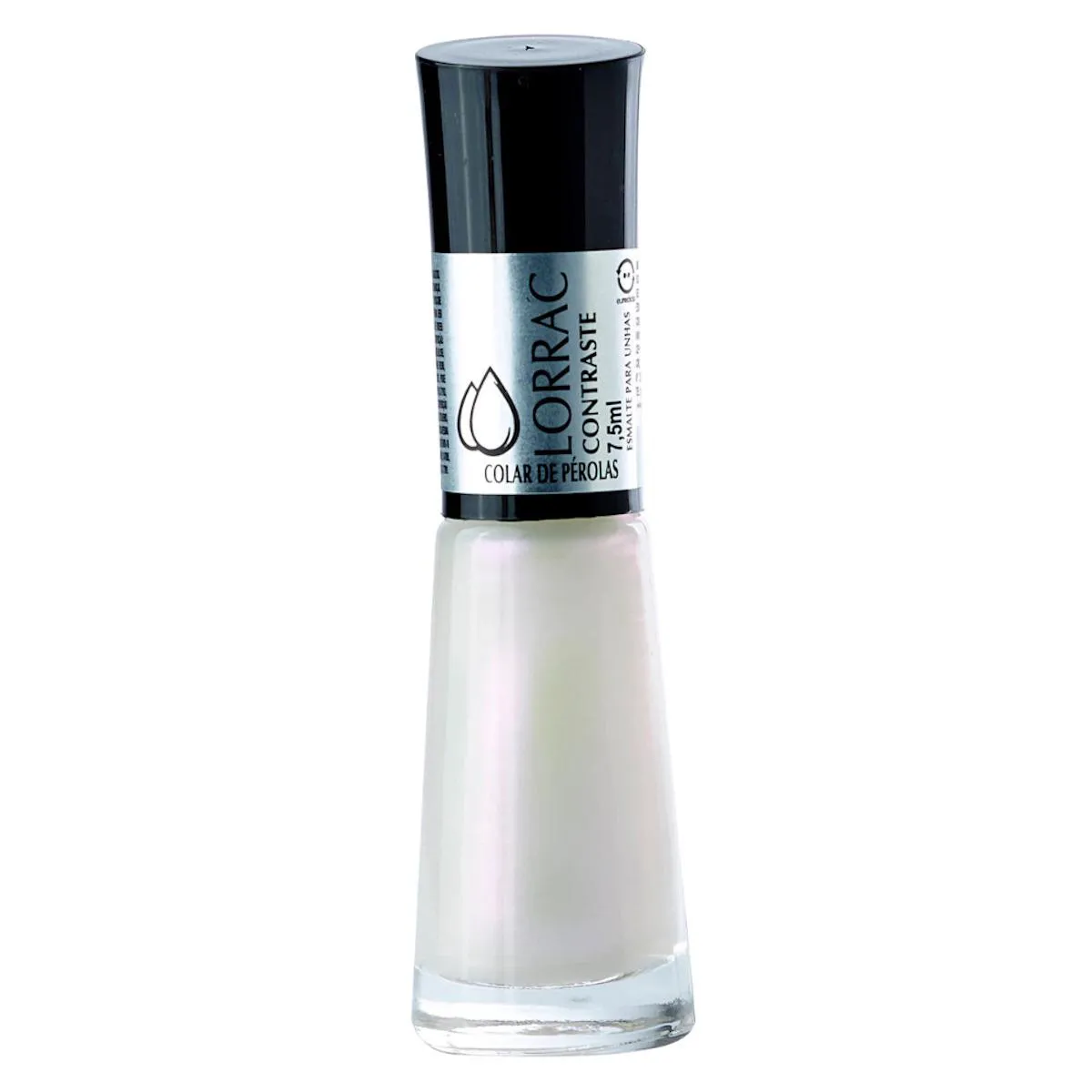 ESMALTE LORRAC CONTRASTE COLAR DE PÉROLAS 7,5ML