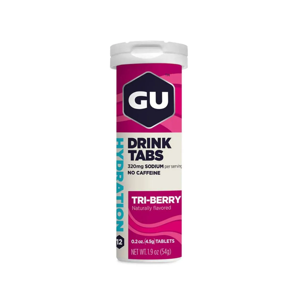 GU ENERGY TABS HIDROELETROLíTICO FRUTAS VERMELHAS