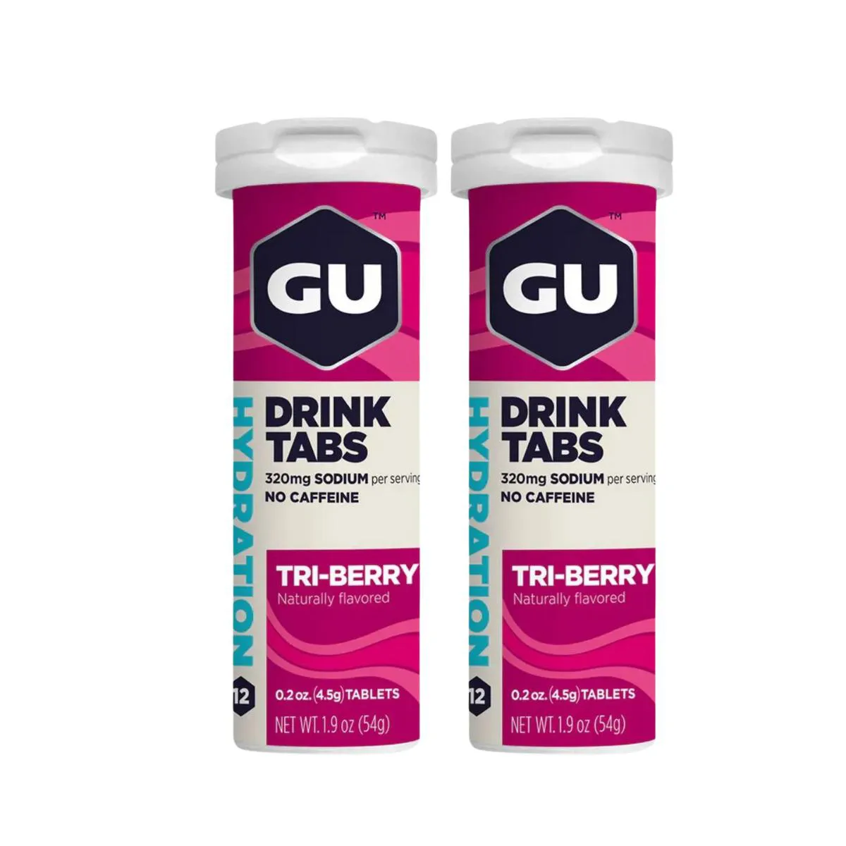 2X GU ENERGY TABS HIDROELETROLíTICO FRUTAS VERMELHAS